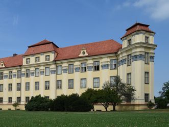 Außenansicht vom Neuen Schloss Tettnang