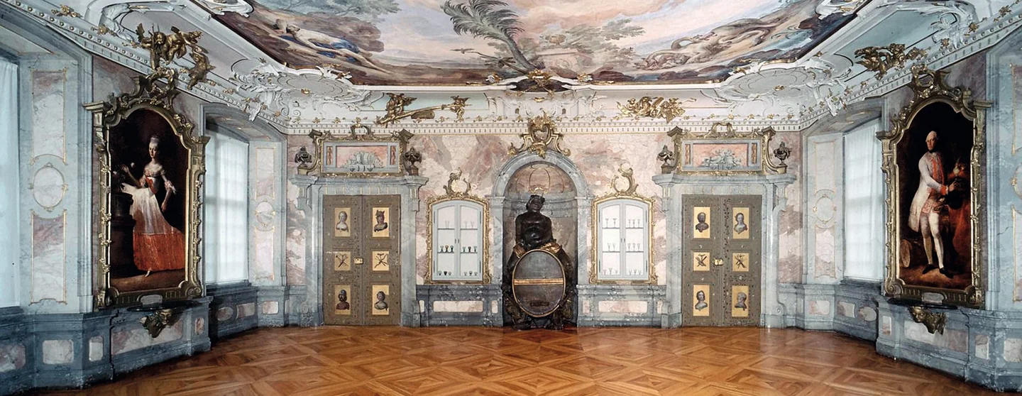 photo: Staatliche Schlösser und Gärten Baden-Württemberg, Arnim Weischer Tettnang New Palace, Bacchus Hall