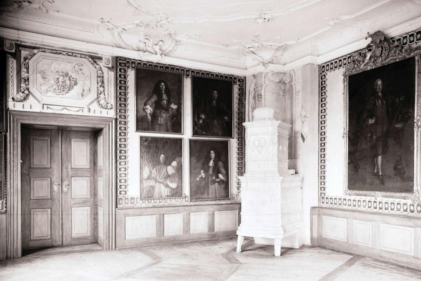 Neues Schloss Tettnang, Wohnung des Kameralverwalters, heute Audienzzimmer des Grafen