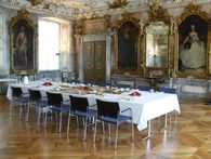 Foto: Staatliche Schlösser und Gärten Baden-Württemberg, Ortsverwaltung Schussenried Neues Schloss Tettnang, Bacchussaal